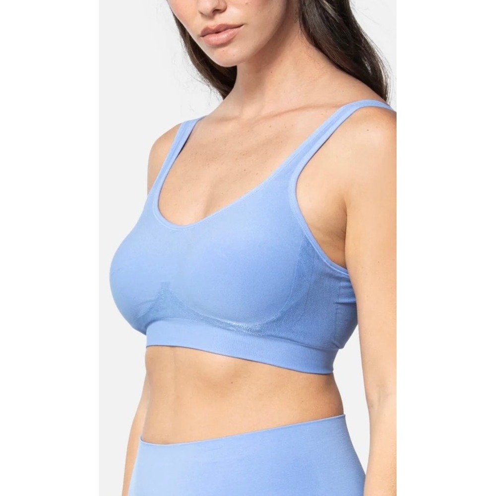 Underoutfit 459 The Comfort Shaping Bra Ultramarine Size M Seamless Wirefree - Picture 2 of 8